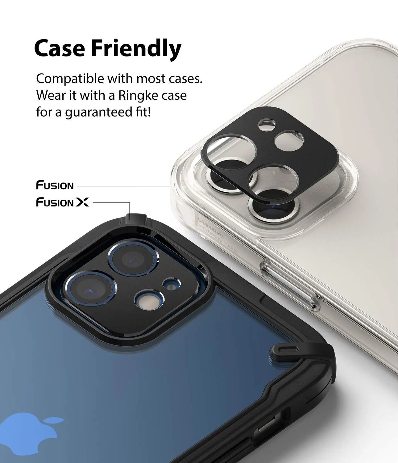 Apple iPhone 12 Camera Protector | Camera Styling -BLK