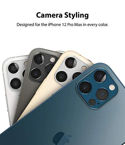 Apple iPhone 12 Pro Max Camera Protector | Camera Styling - BLU