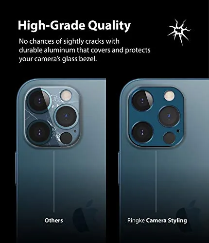 Apple iPhone 12 Pro Max Camera Protector | Camera Styling - BLU