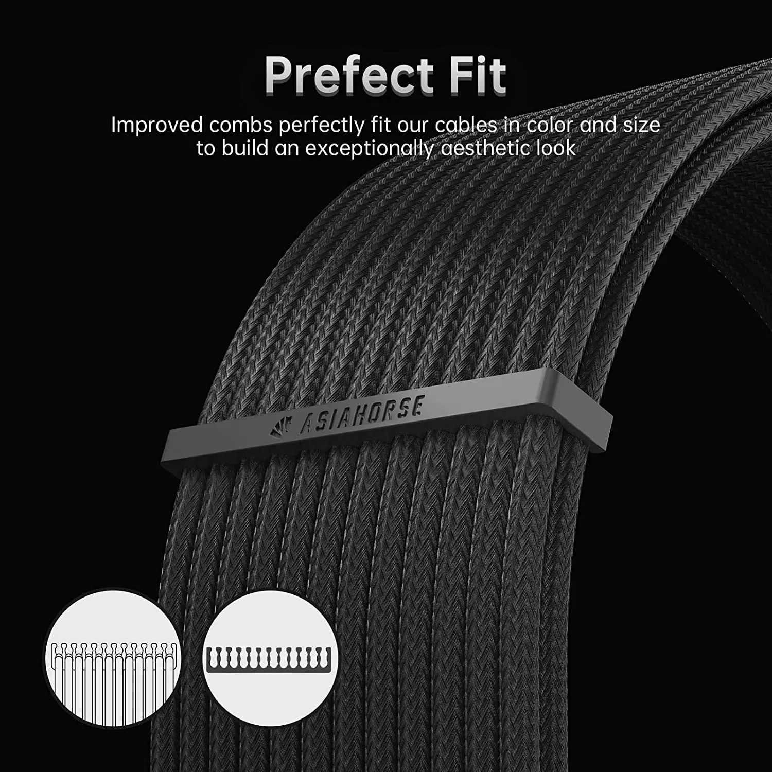 AsiaHorse 18 AWG Customization Mod Sleeve Extension Cable