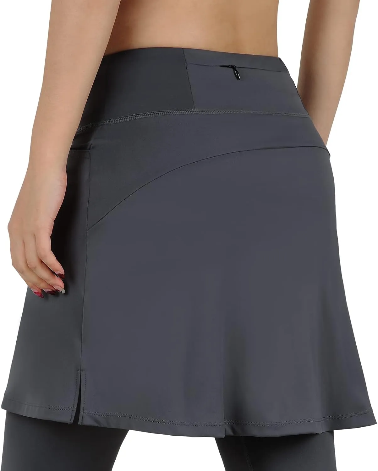 Athletic Skirt with Leggings Tennis Skirted Legging for Women with Pocket