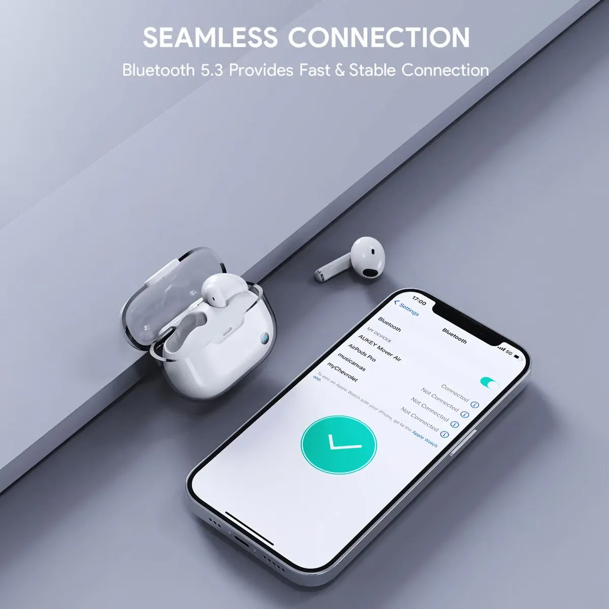 Aukey Wireless Earbud EP-M2 (White)
