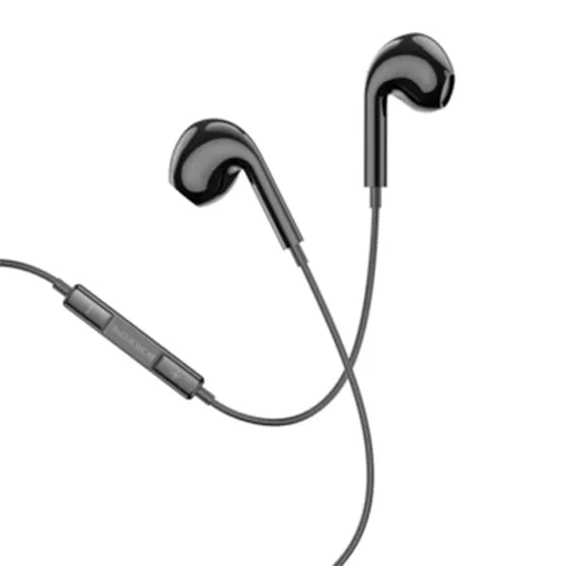 Borofone BM80 Original Series Wire Control Earphones with Mic - Black