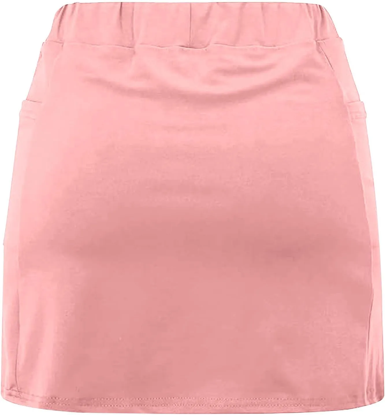DDAPJ pyju Golf Skirts for Women Elastic High Waisted Athletic Skort Workout Casual Tennis Skirted Shorts for Teen Girls