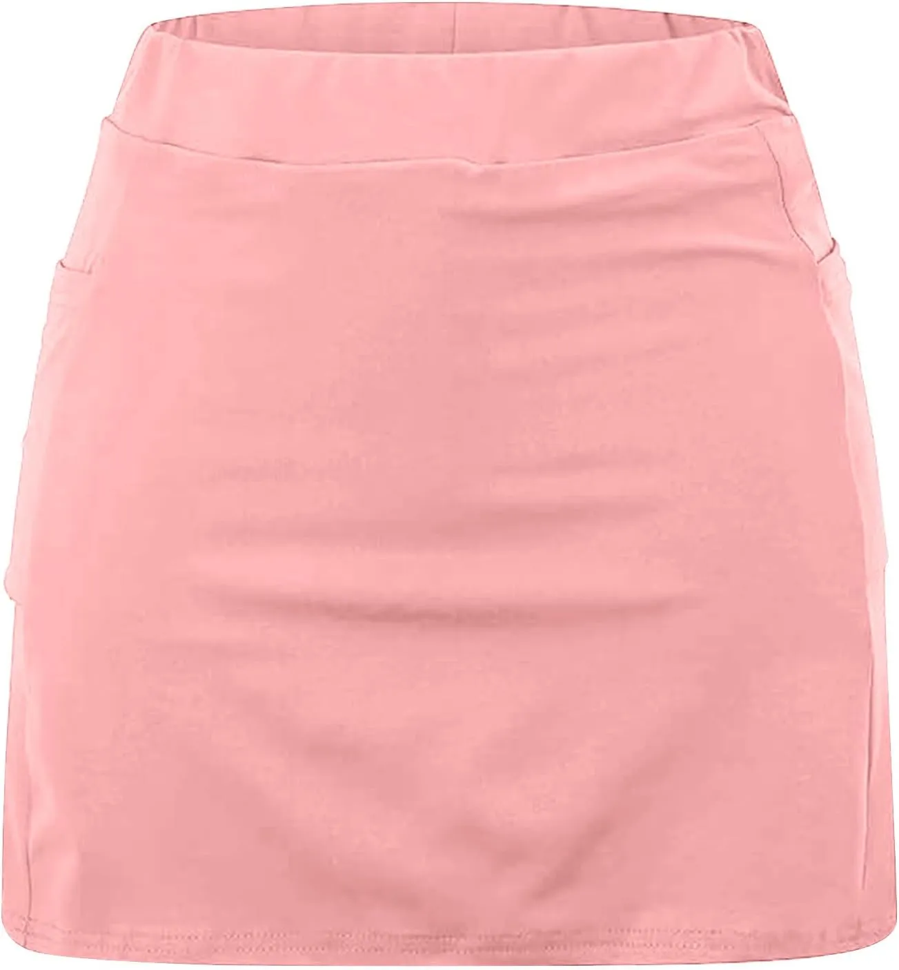 DDAPJ pyju Golf Skirts for Women Elastic High Waisted Athletic Skort Workout Casual Tennis Skirted Shorts for Teen Girls