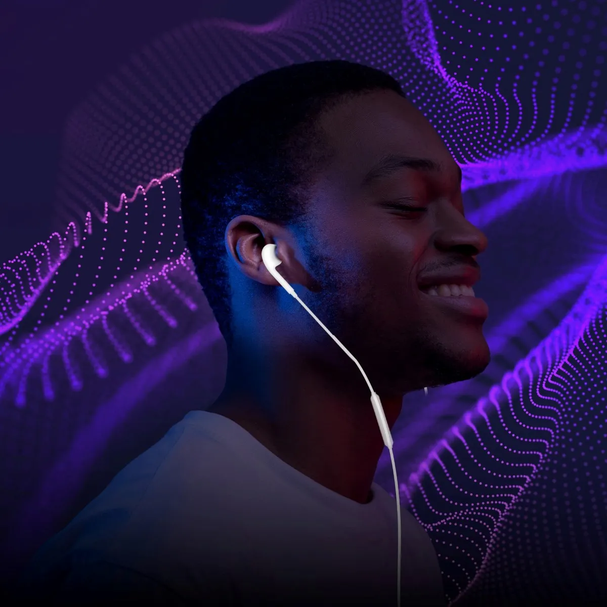 Dynamic In-Ear Wired Mono Earphone with USB-C Connector