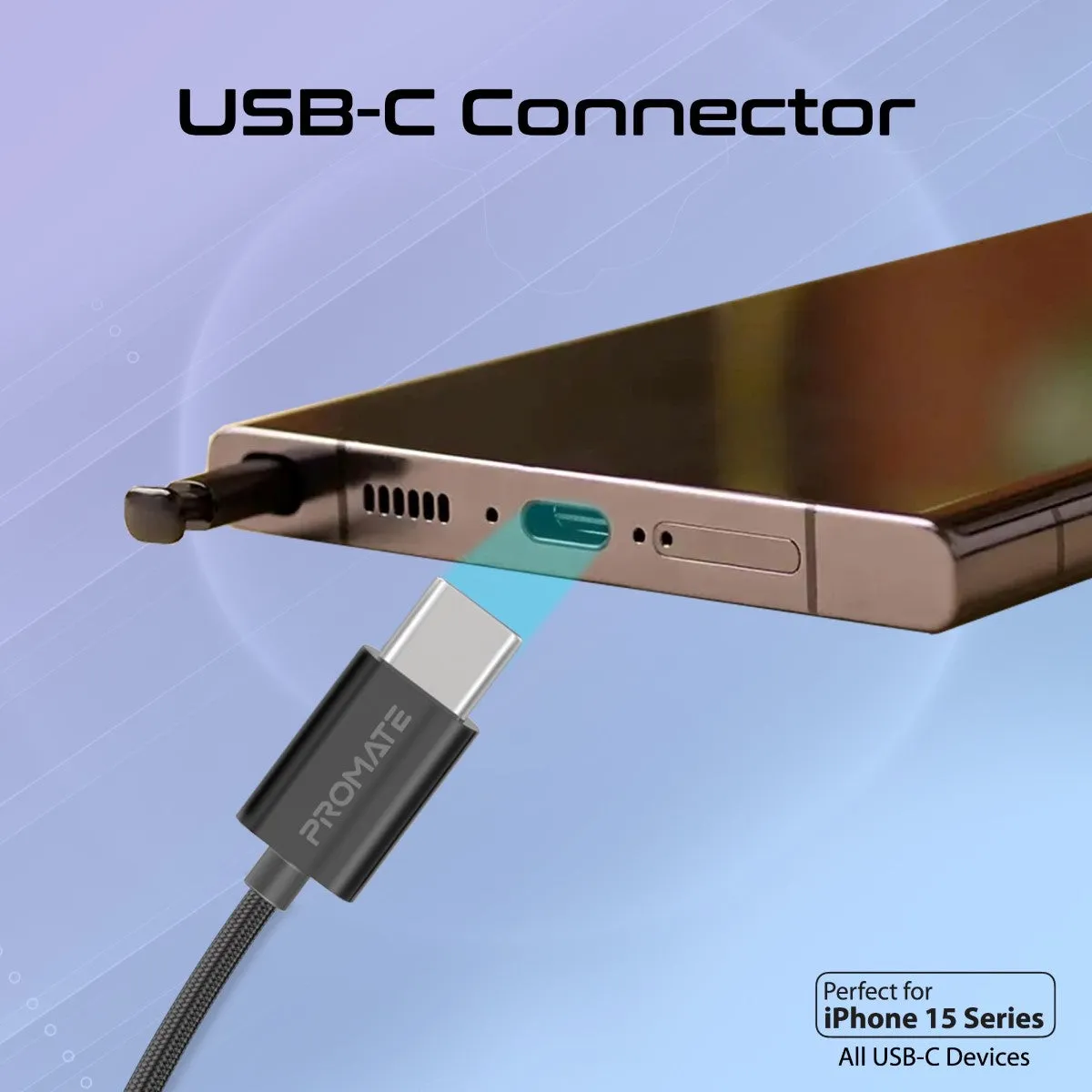 Dynamic In-Ear Wired Mono Earphone with USB-C Connector