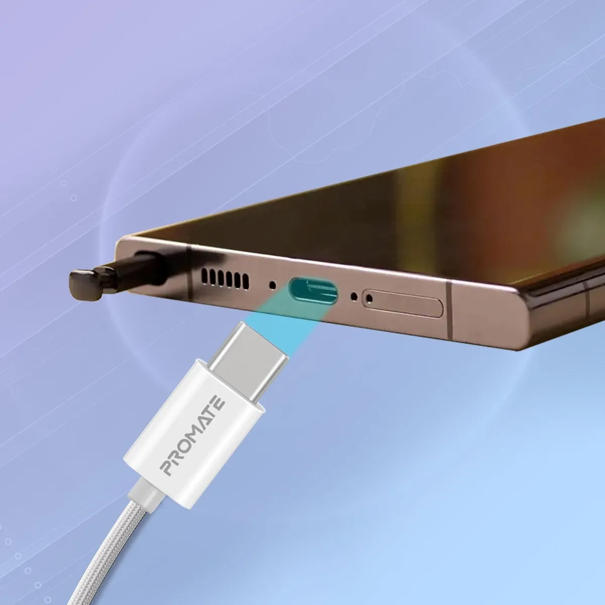 Dynamic In-Ear Wired Mono Earphone with USB-C Connector