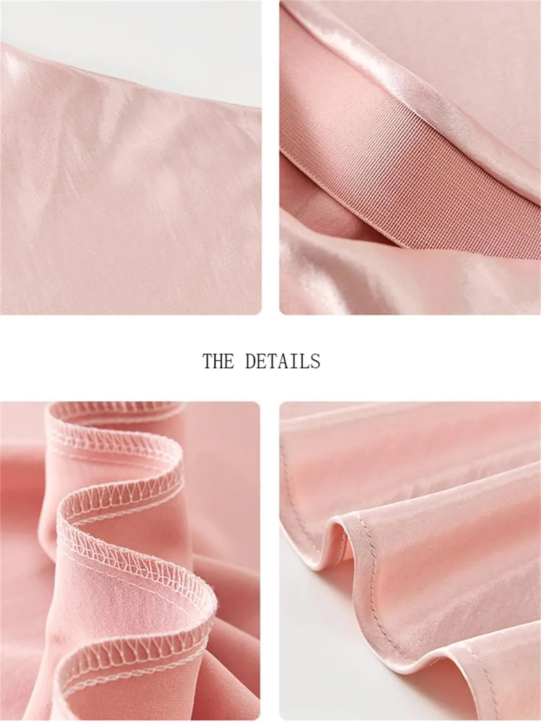 ERFMFKL Women Satin Elastic High Waisted A-Line Maxi Skirt Solid Casual Formal Work Skirts with Lining