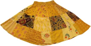 ETHINUMATIC Short Skirt, Patch Work, Maxi Short Skirt, Boho Patch Work Skirts, Handmade Skirt