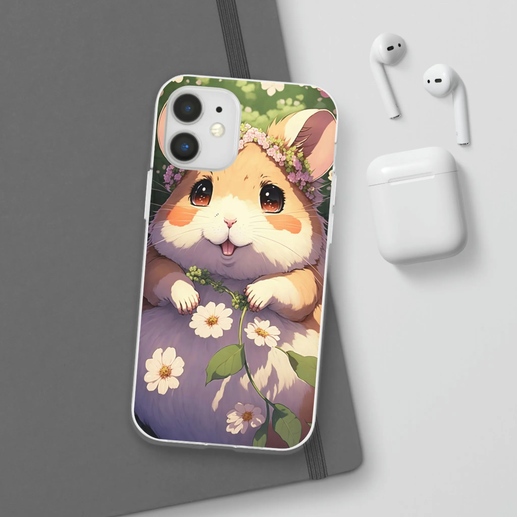 Happy Hamster Flexi Phone Cases