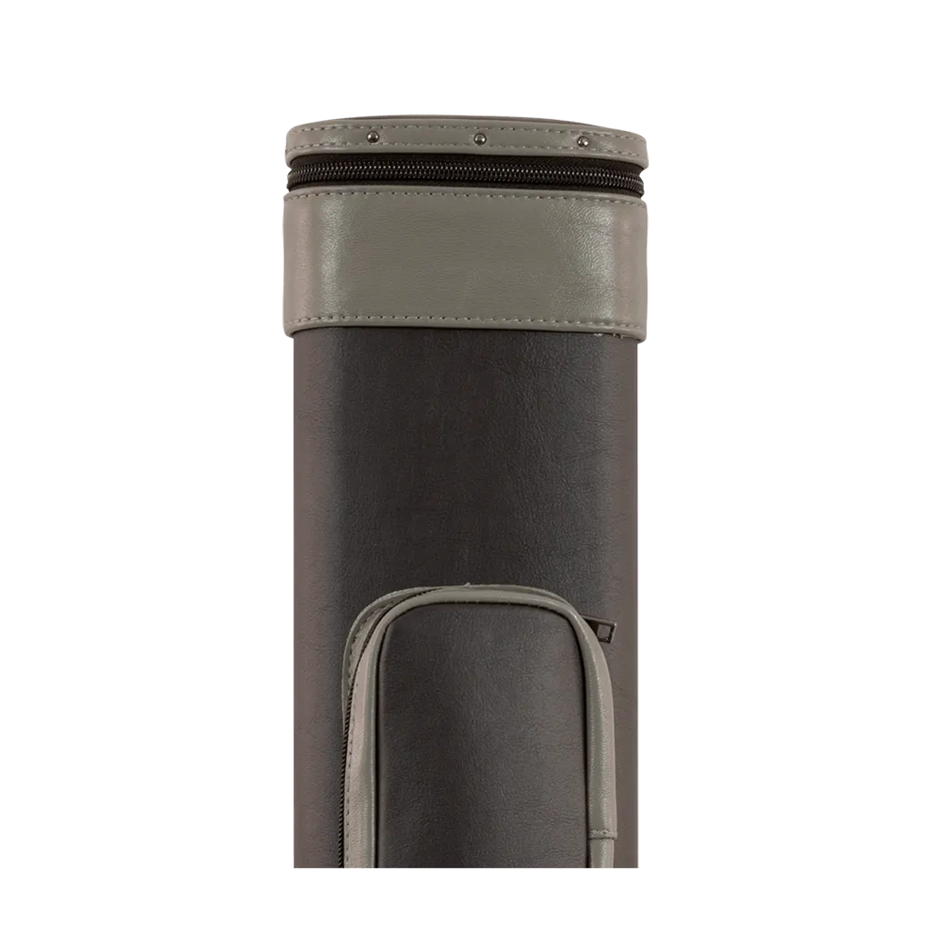 HARD CUE CASE BLACK/GREY 2B/4S