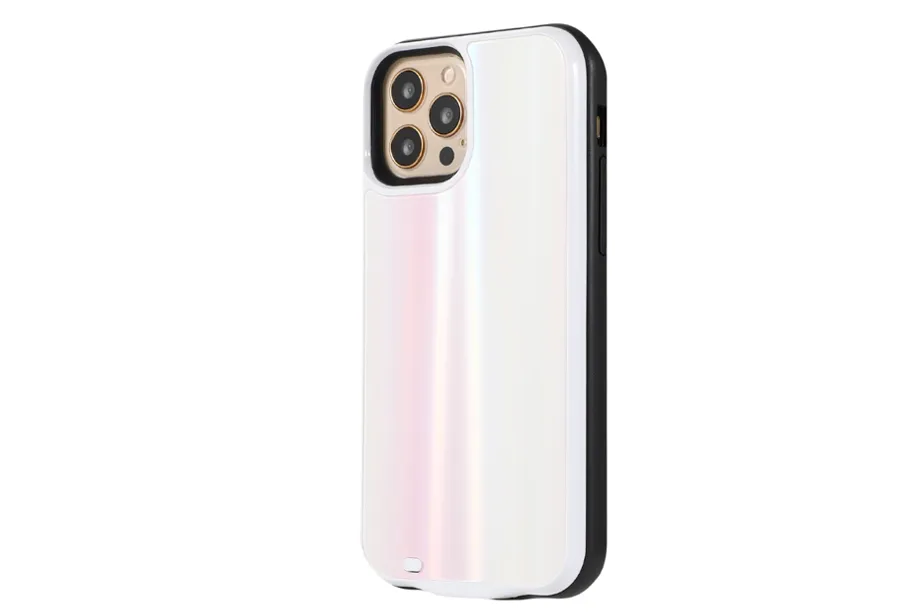 Laser Holo Glass Battery Case