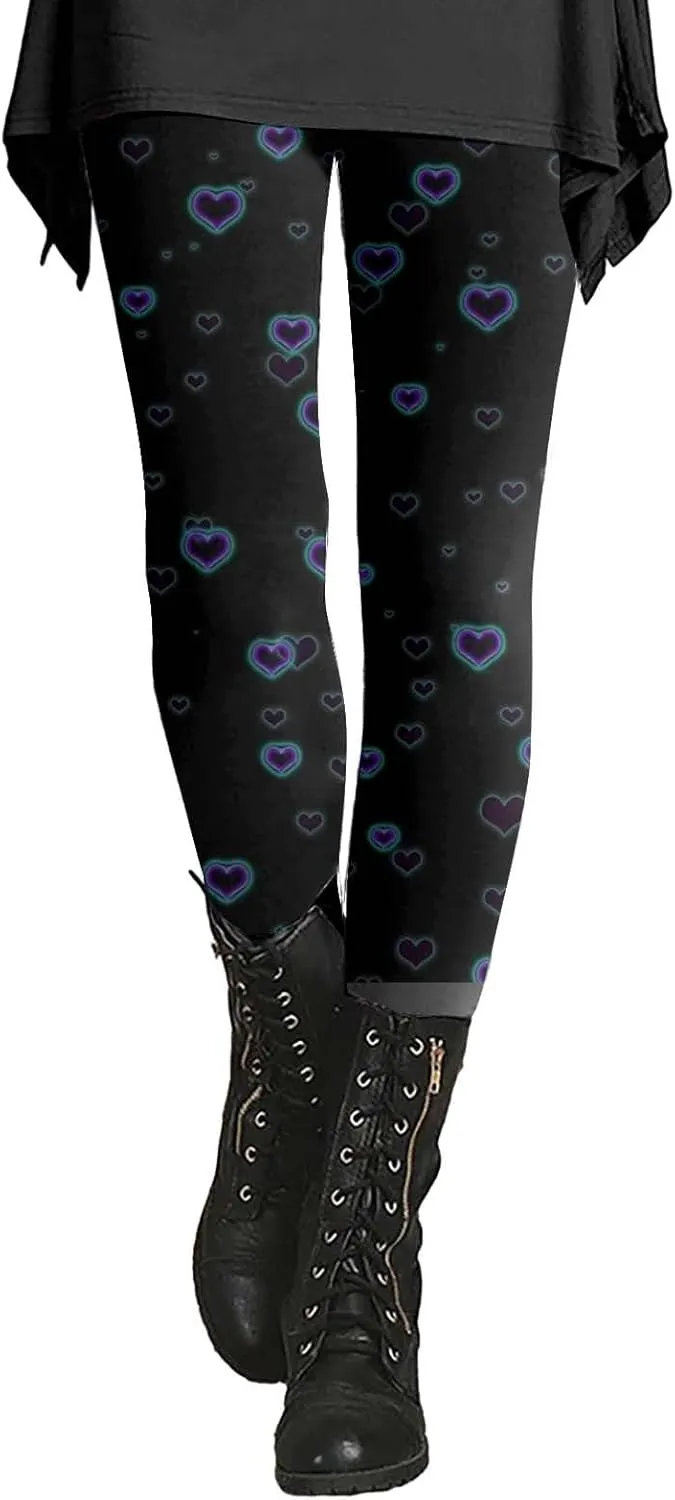 LCMTWX High Waisted Print Leggings for Women Jeans Slim Waist Solid Pants Elastic Denim Color Women Pocket Button High
