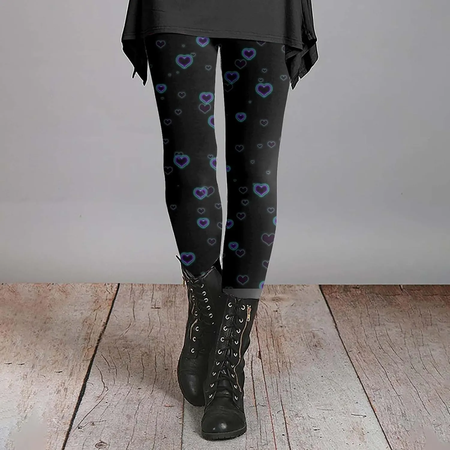 LCMTWX High Waisted Print Leggings for Women Jeans Slim Waist Solid Pants Elastic Denim Color Women Pocket Button High