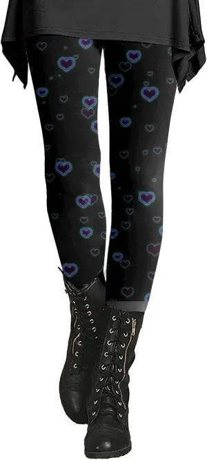 LCMTWX High Waisted Print Leggings for Women Jeans Slim Waist Solid Pants Elastic Denim Color Women Pocket Button High