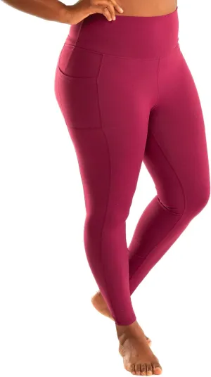 LUMANA Leakproof Womens Leggings: Leggings with Pockets Designed with Built-in Bladder Leakage Pads for Women (25" Inseam)