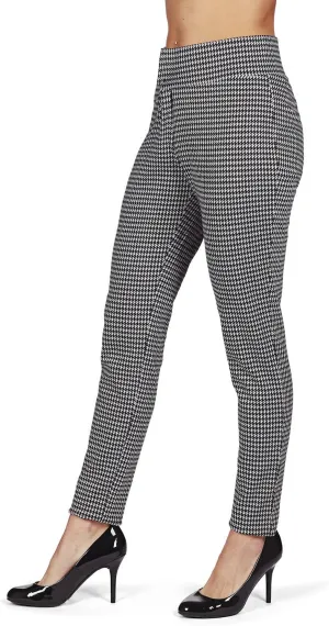 MeMoi Slim Houndstooth Shaping Leggings