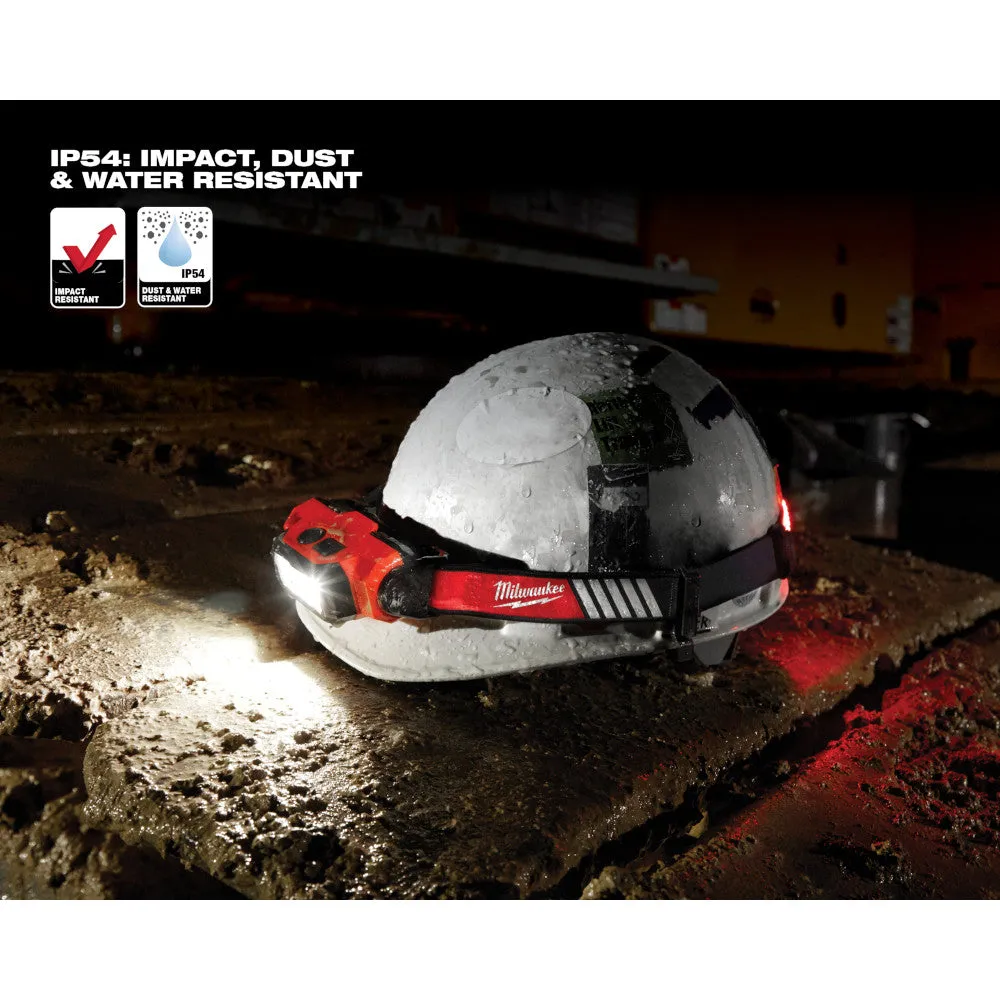 Milwaukee 2191-21HH USB Cordless Jobsite Ear Buds w/ Hard Hat Light