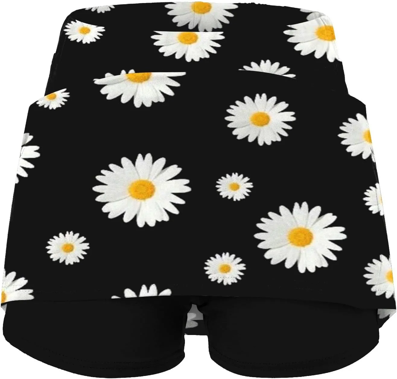 Mini Pleated Skirts for Women y2k Tennis Dresses for Women Pleated Front Black Mini Skirt with Shorts high Waisted