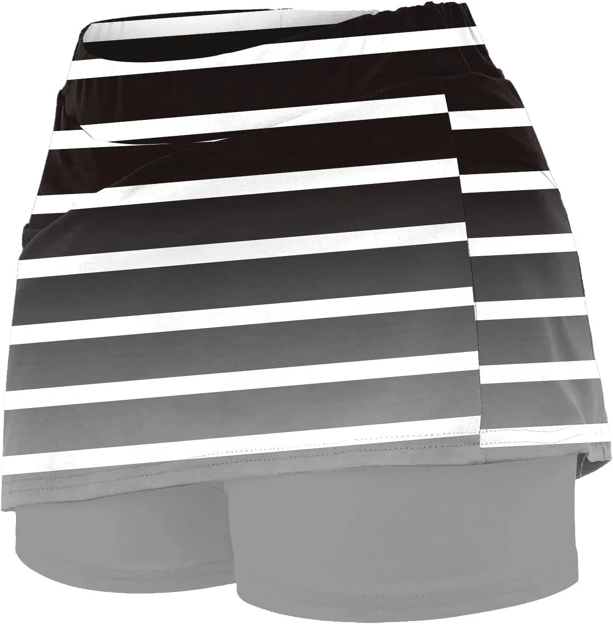 Mini Skirts for Women Casual High Waisted Tennis Golf Skorts Side Pockets Summer Workout 2 in 1 Shorts Underneath Plus Size