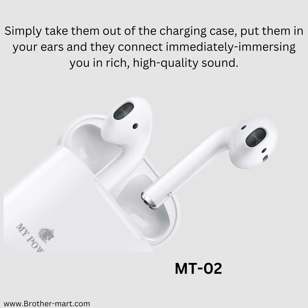 My Power MT02 Truly Wireless Earbuds