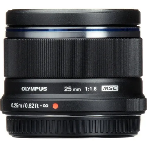 Olympus M.Zuiko 25mm f/1.8 Lens - Black