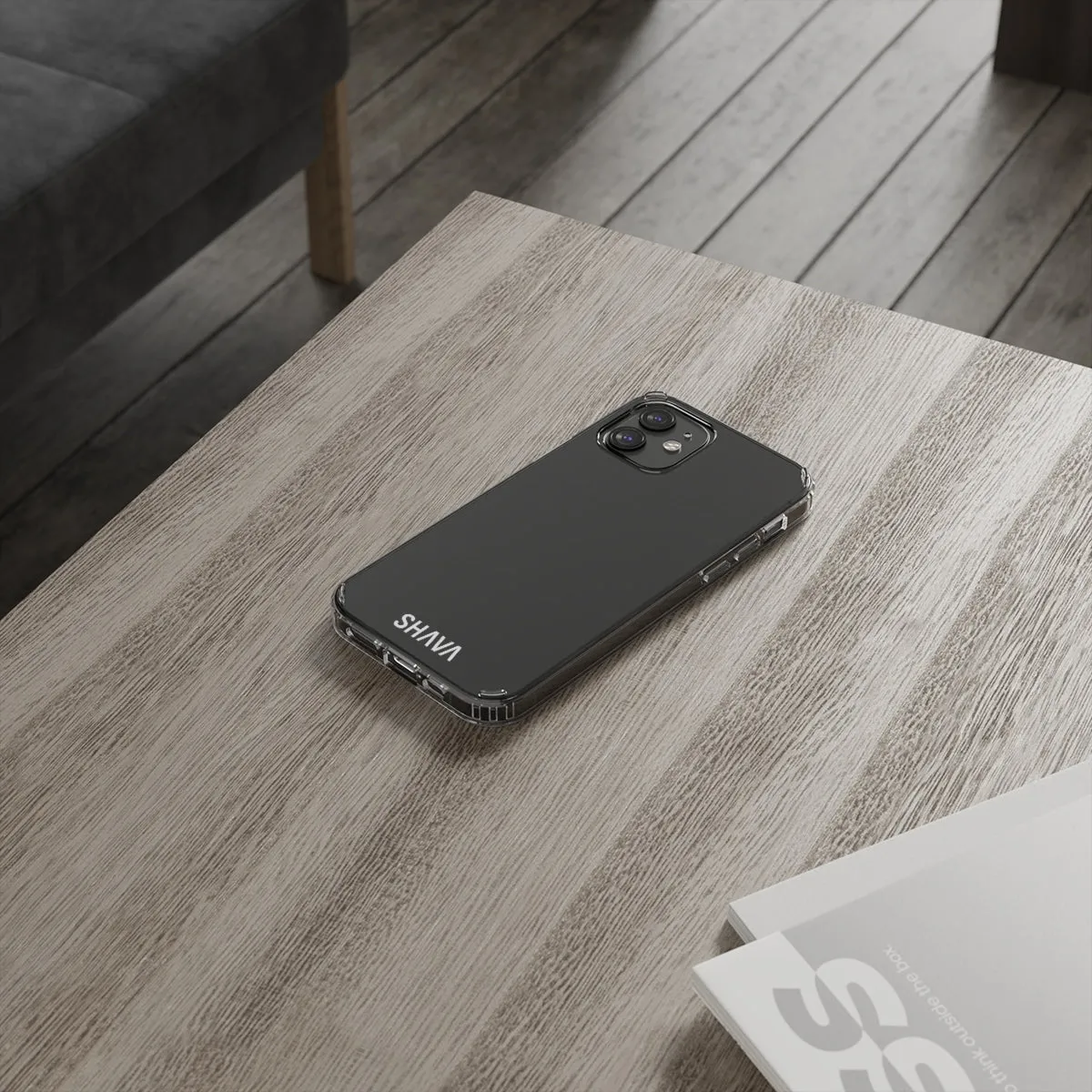 Simple Clear Phone Case - Shava
