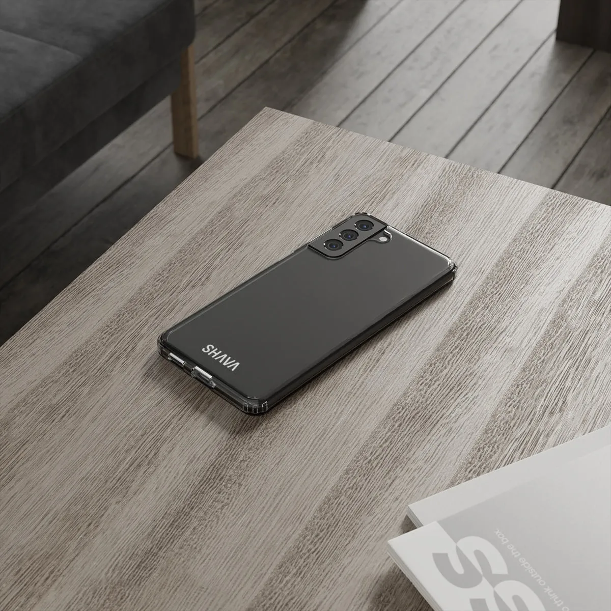 Simple Clear Phone Case - Shava