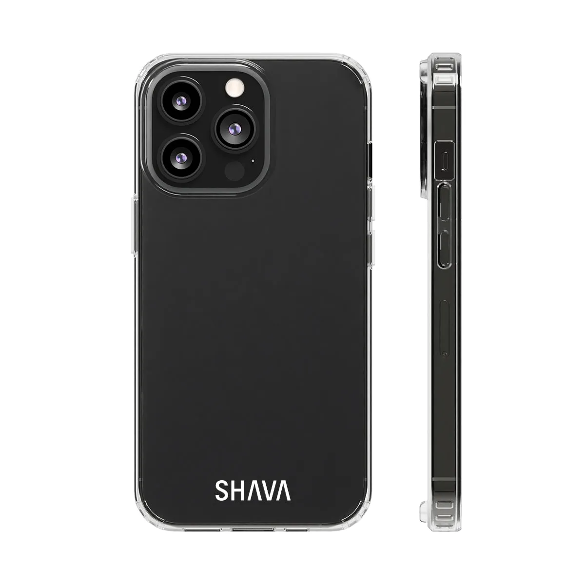 Simple Clear Phone Case - Shava