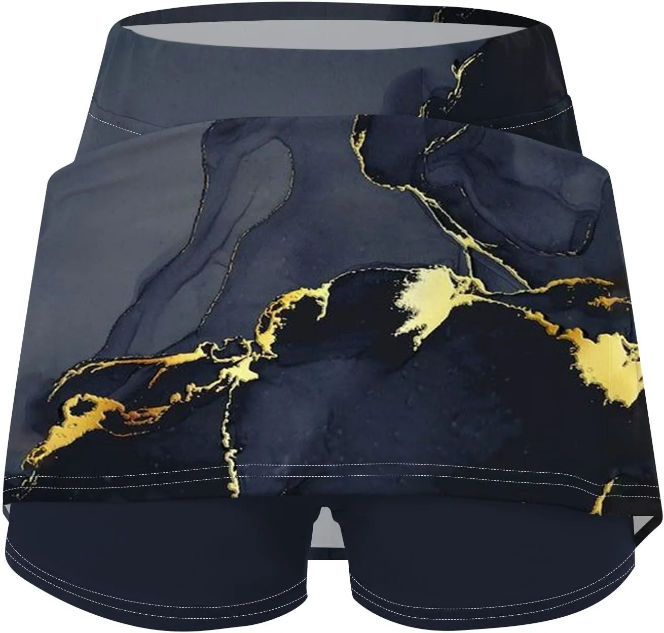 Skirts for Women Lightweight Joggers Athletic Workout Skorts Printed Sports Pants Tummy Control Athletic Shorts