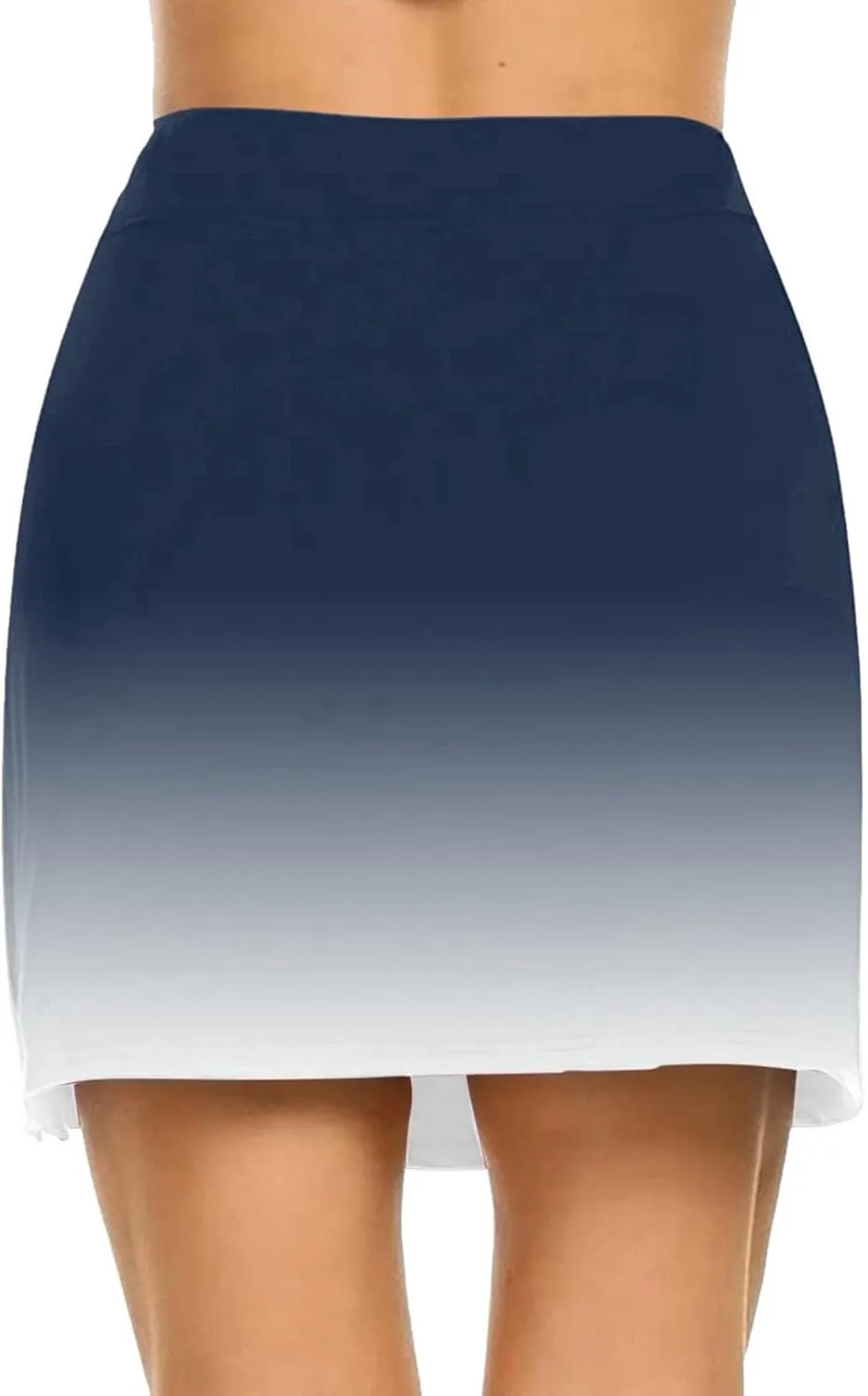 Skorts for Women Fashion Gradient Skirt with Built-in Shorts Summer Gym Athletic Running Skort Vacation Clothes 2025