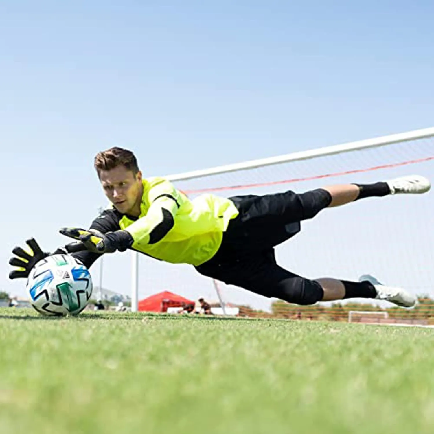 Storelli BodyShield 3/4 Goalkeeper Leggings, High-Impact Protection, Sweat-Wicking, UV-Resistant Athletic Bottoms for Soccer