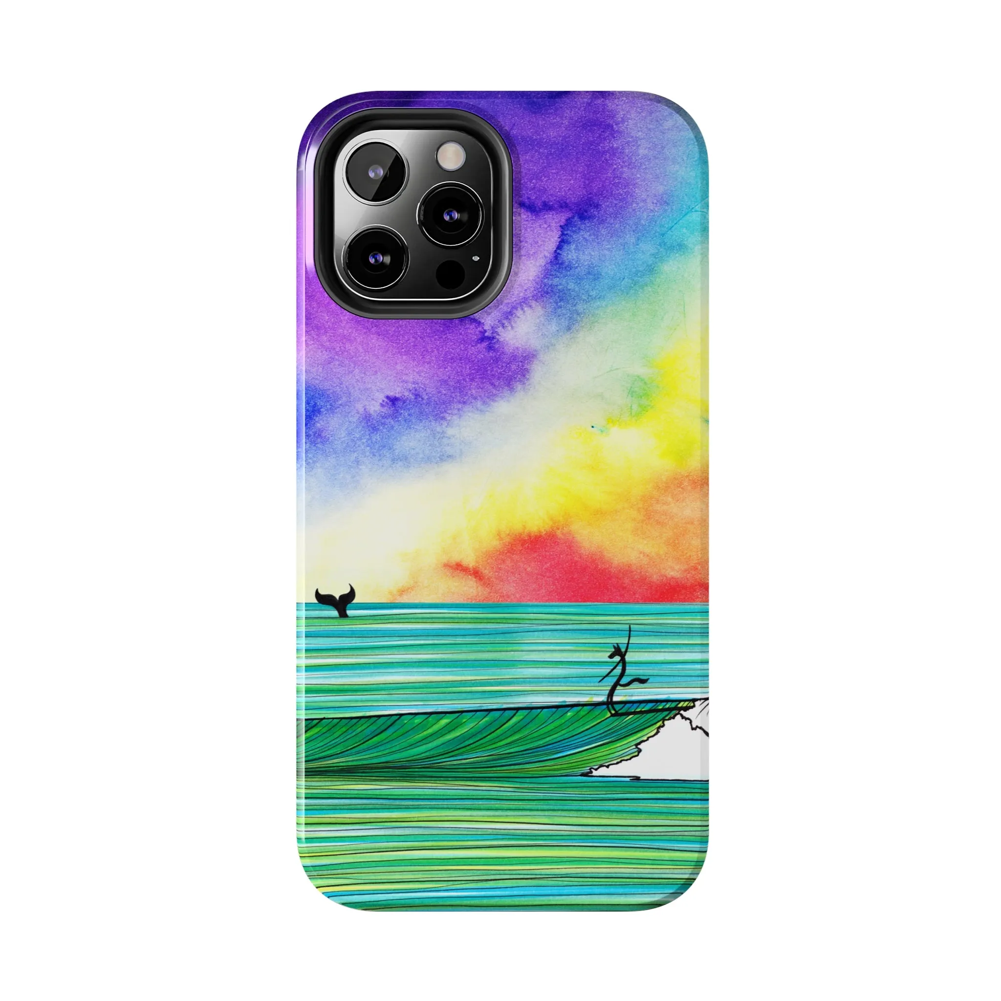The Wolf And The Whale Tough Phone Case