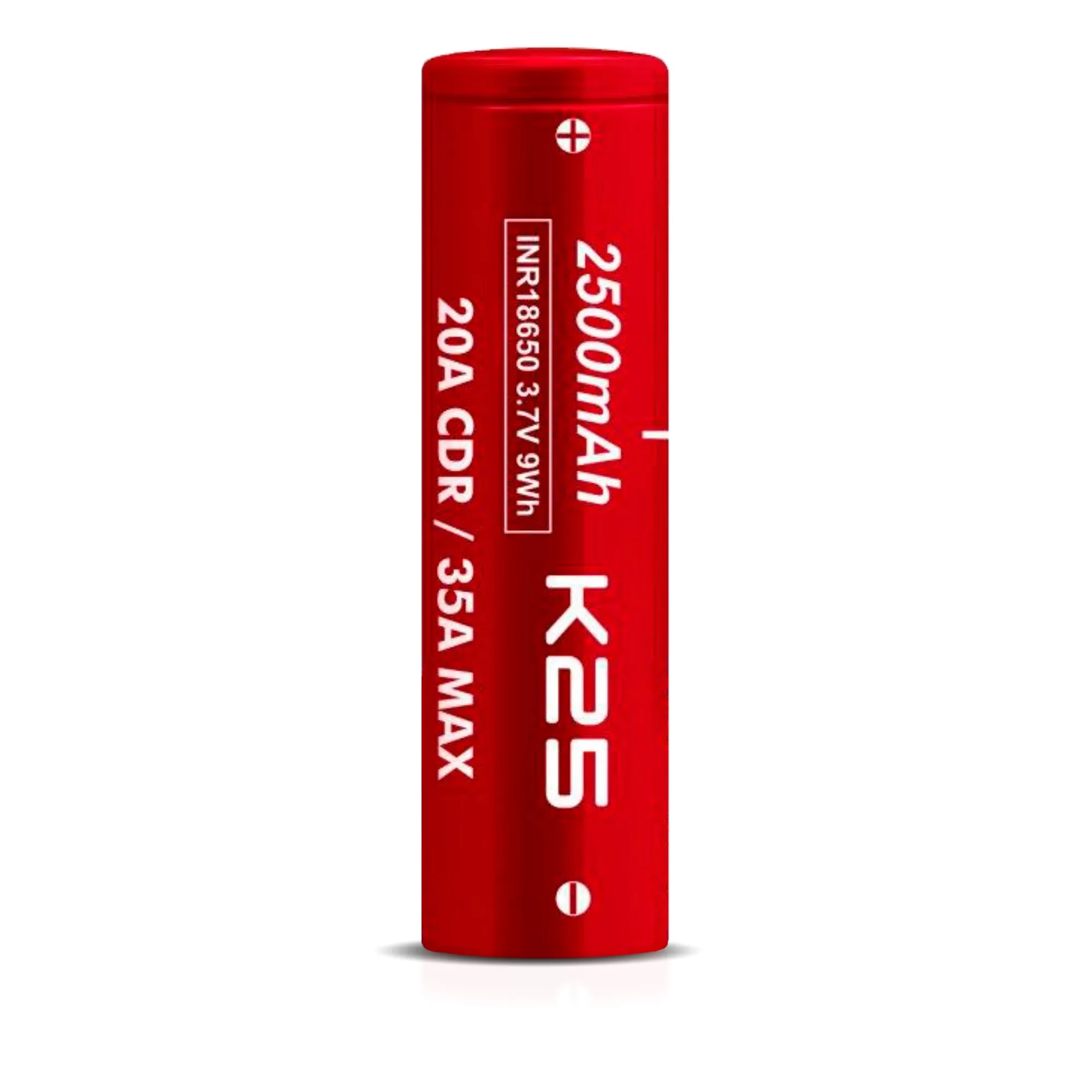 Vapcell K25 18650 2500mAh Battery