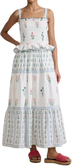 Women Floral Graphic Maxi Dress Square Neck Spaghetti Strap A-line Flowy Sundress Casual Long Beach Dress