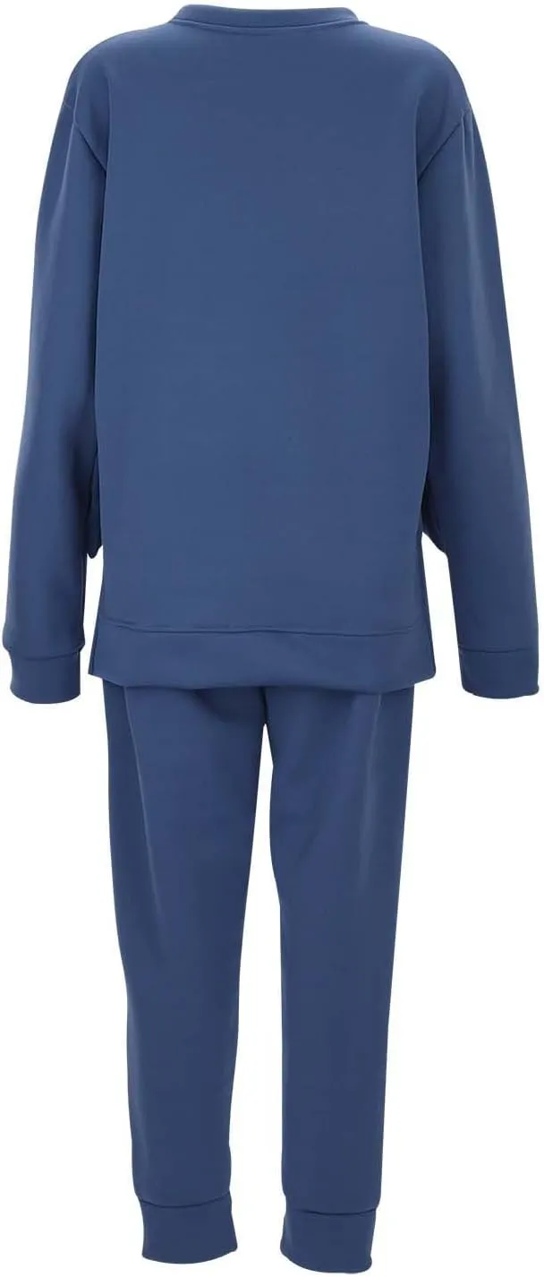 Women's 2 Piece Outfits Long Sleeve Crewneck Comfy Loungewear Jogger Sweatsuit Sets Sweatsuits