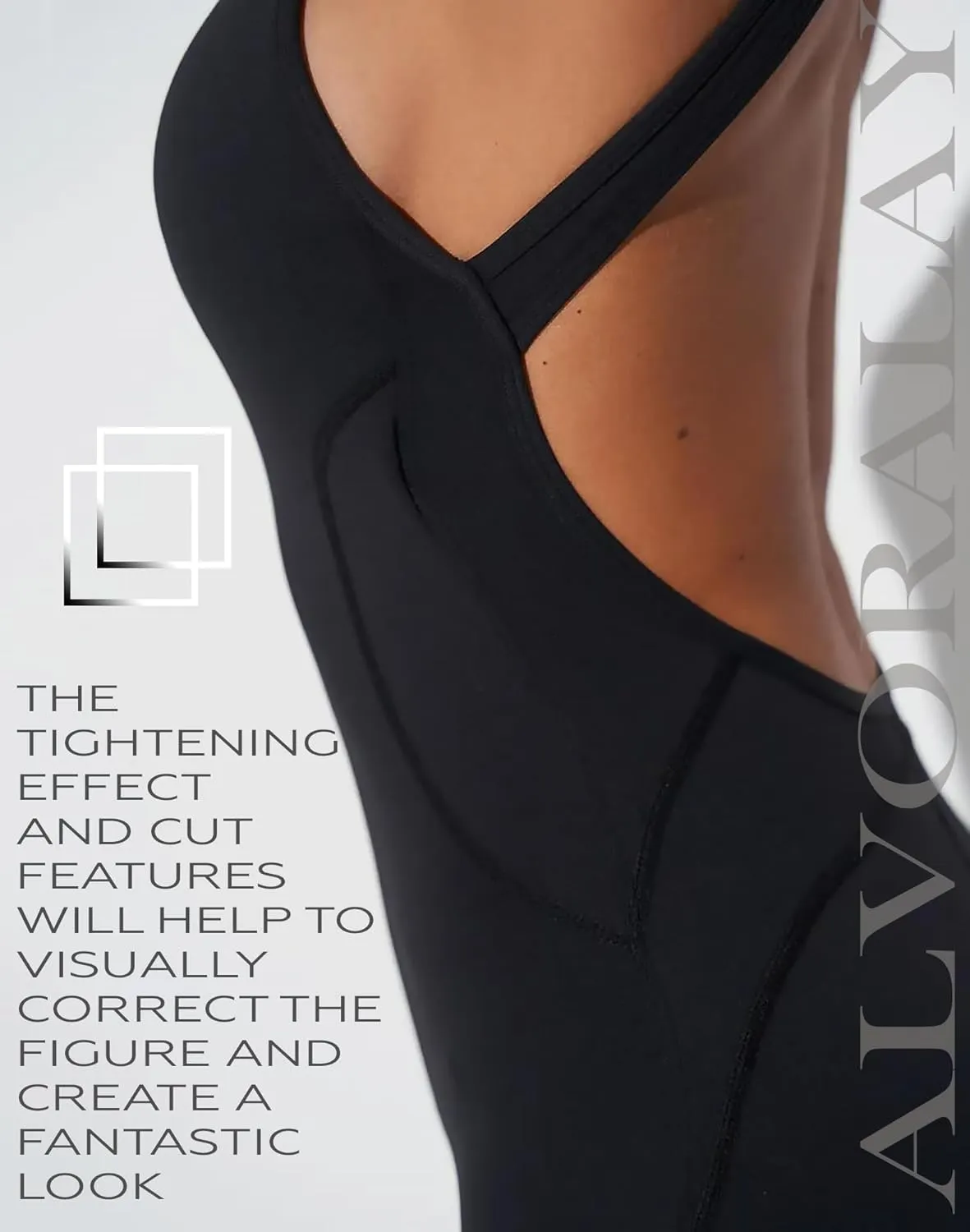 Women's Flare Jumpsuit with Tummy Control  Sleeveless, Backless, Soft Stretchy Fabric, Elegant One-Piece