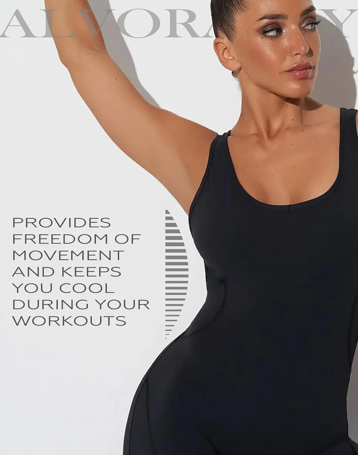 Women's Flare Jumpsuit with Tummy Control  Sleeveless, Backless, Soft Stretchy Fabric, Elegant One-Piece