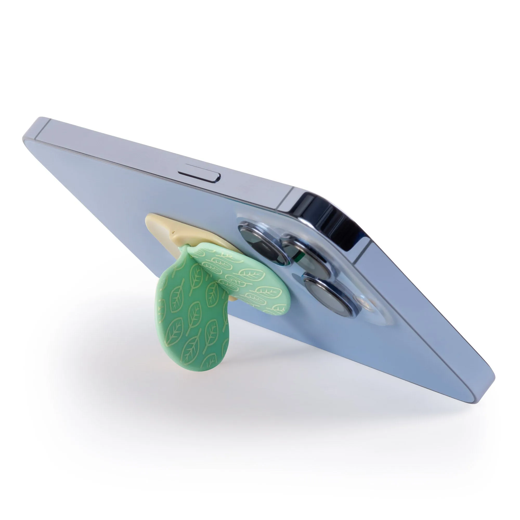 ZipGrips Phone Holder - Green Leafs
